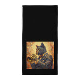 Cat's Elegance Bath Towel